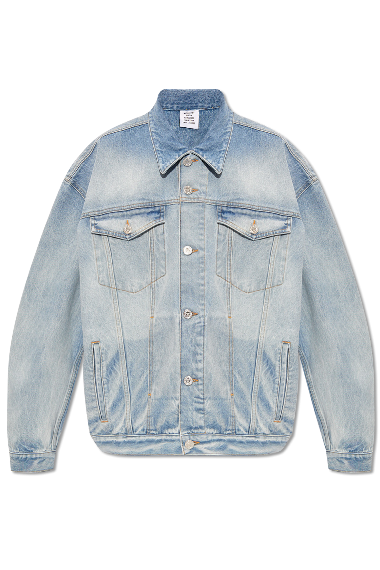 Vetements hot sale denim jacket